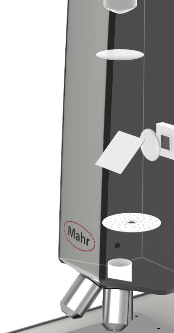 Cutaway of the MarSurf3D MS multisensor showing internal optics