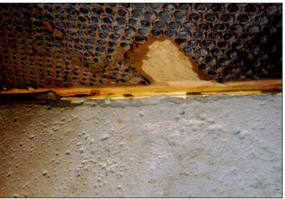 Corroded tubesheet joint