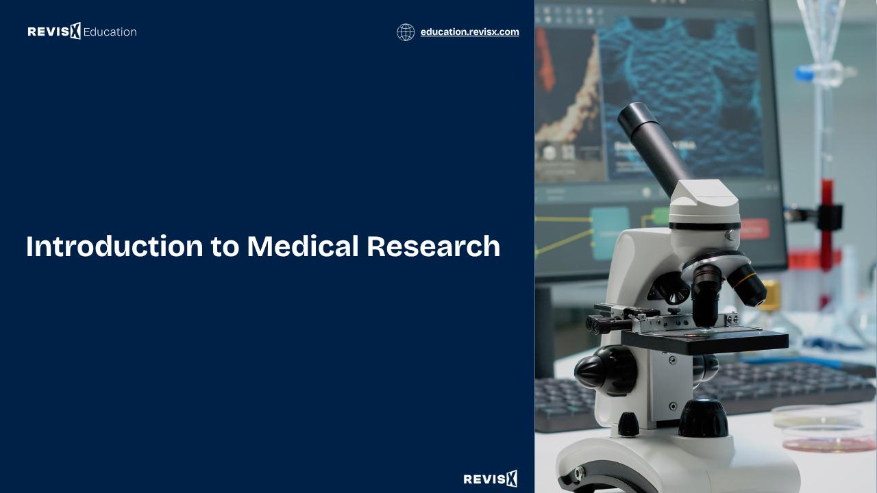 RS-101 course thumbnail for medical research learning