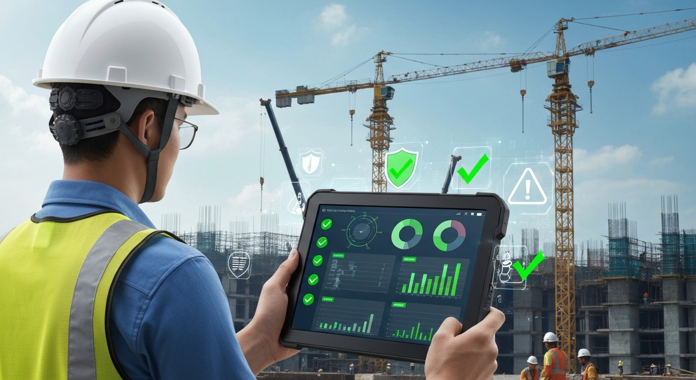 SaaS Quản Lý An Toàn Công Trường: Giải Pháp EHS 4.0 Thay Thế Báo Cáo Giấy