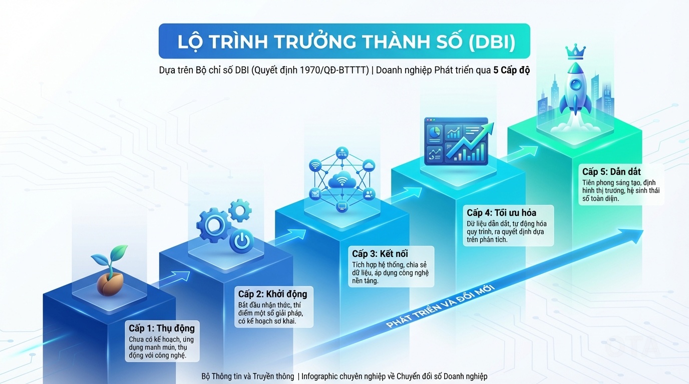 05 Cấp độ Trưởng thành số: Bạn đang ở đâu?