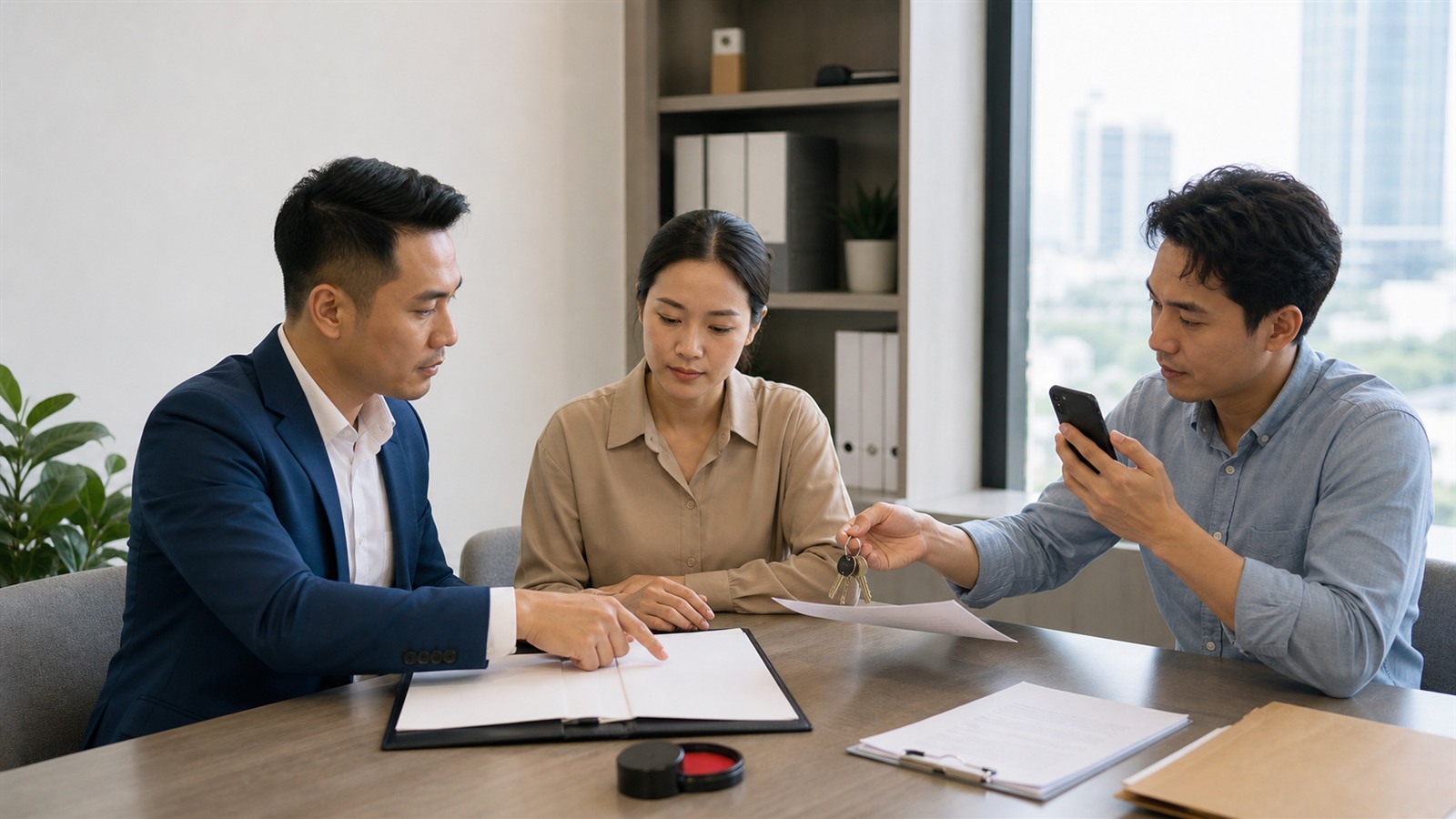 Bất động sản Long Phước: vi bằng có thay hợp đồng công chứng?