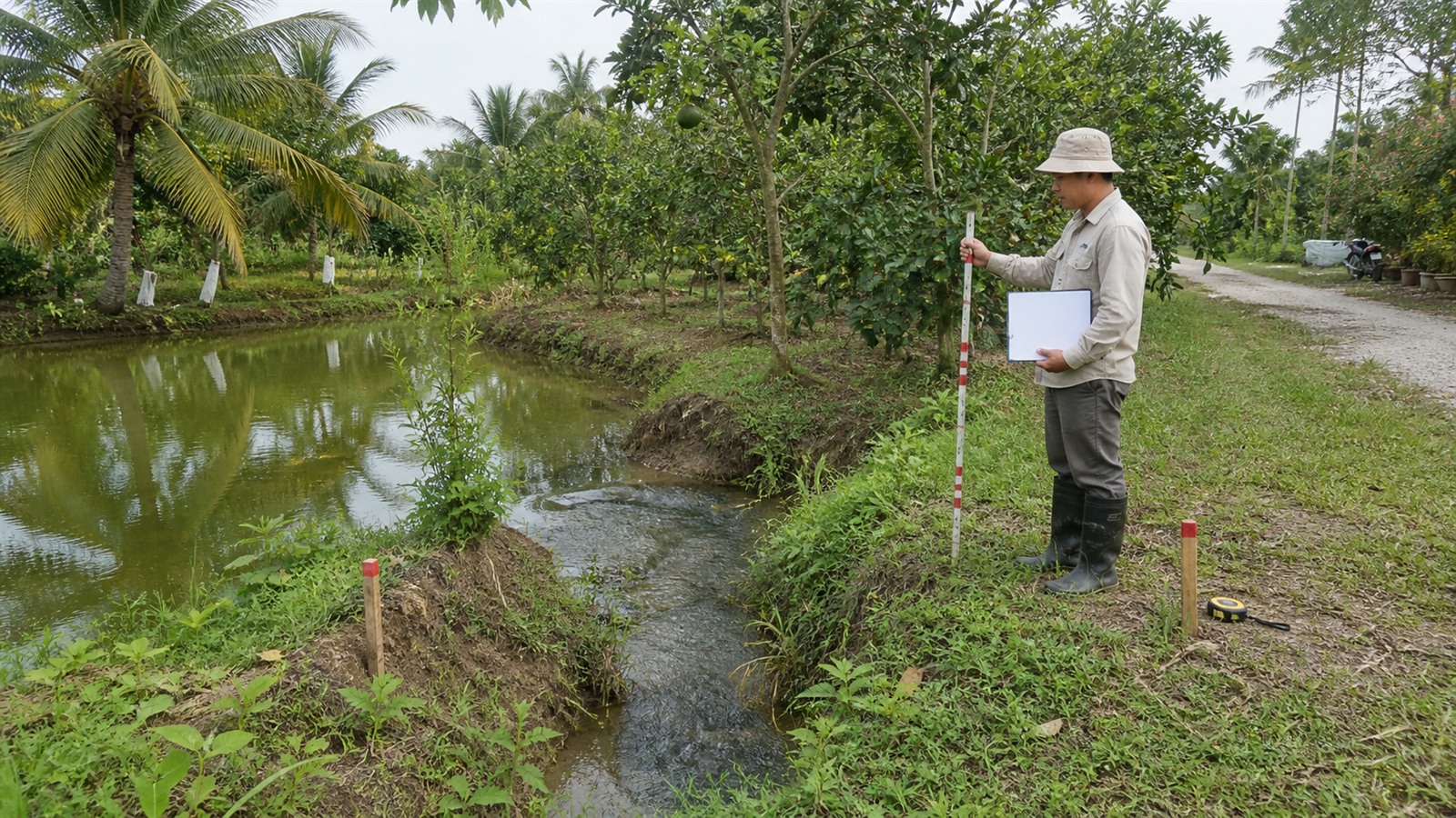 Đất vườn Long Phước: có ao, mương cần kiểm tra gì?