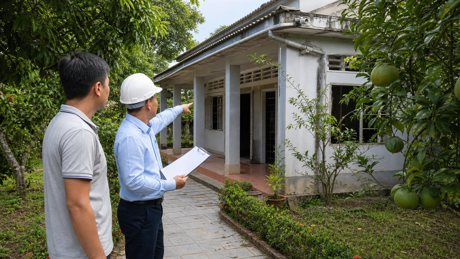 Đất vườn Long Phước: có nhà xây sẵn cần kiểm tra gì?