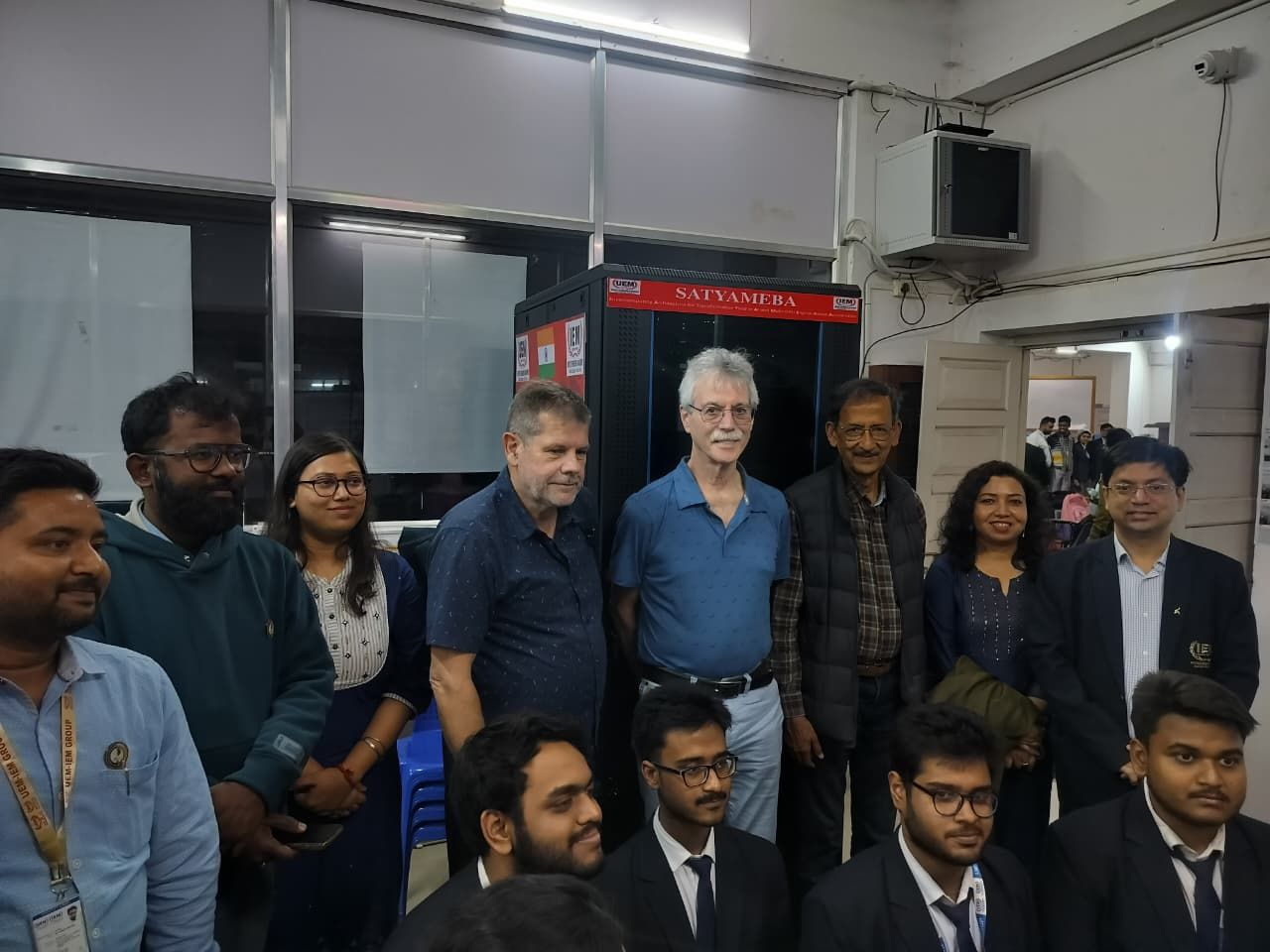 Prof. Joseph Peters, Prof. Binay Bhattacharya, Prof. Uwe Glässer, Prof. Satyajit Chakrabarti, Prof. Rajashree Paul