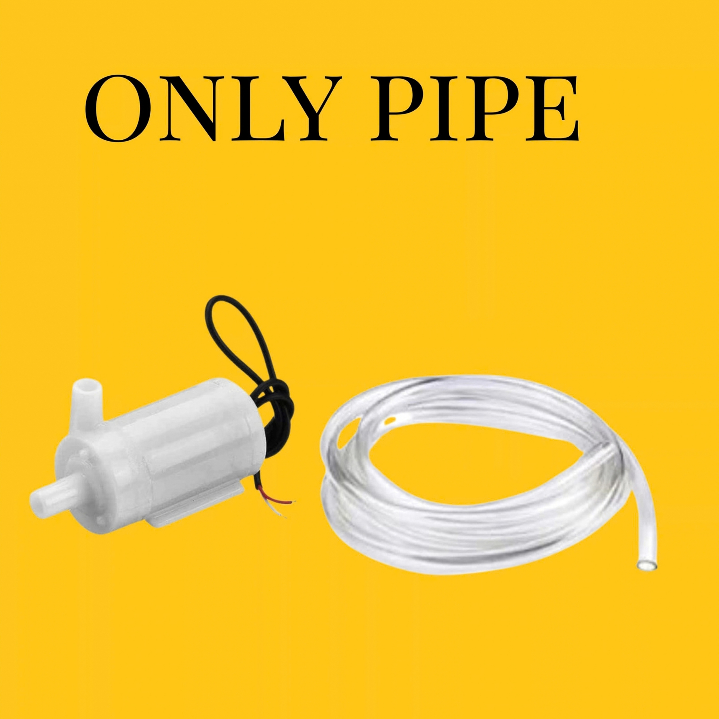 Water Pump Pipe – Flexible Transparent Tube for Mini DC Pump