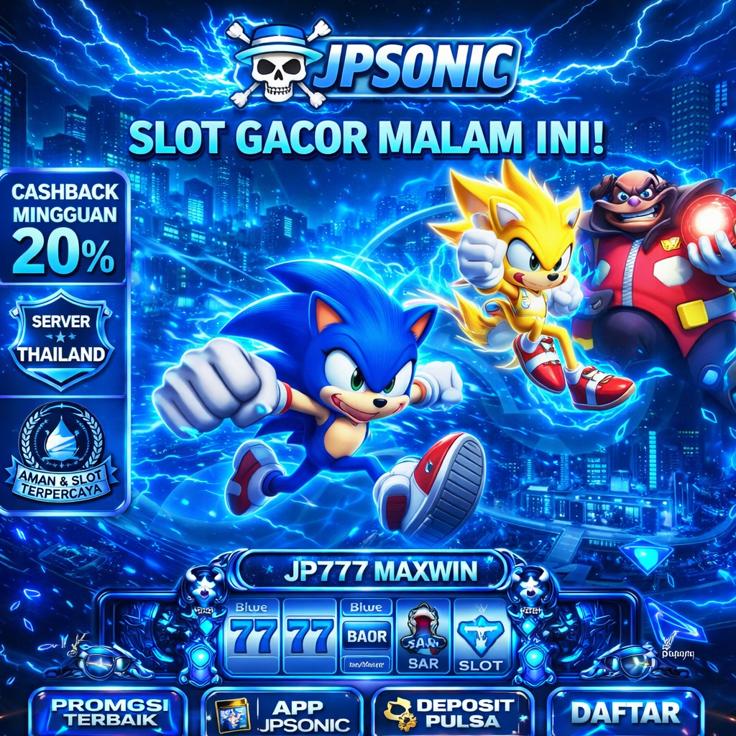 JPSONIC⚡Teman Bermain Slot Gacor & Togel 4D Terpercaya dengan Jackpot Besar Tanpa Drama
