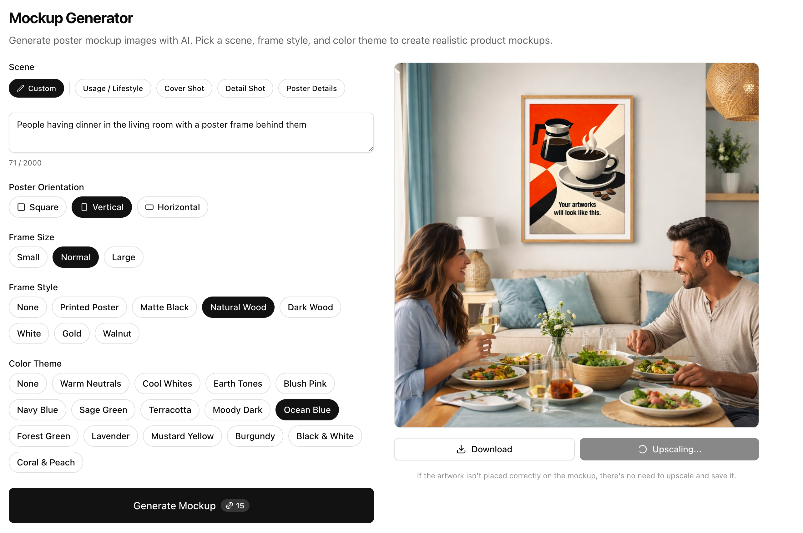 Generate Mockups with AI