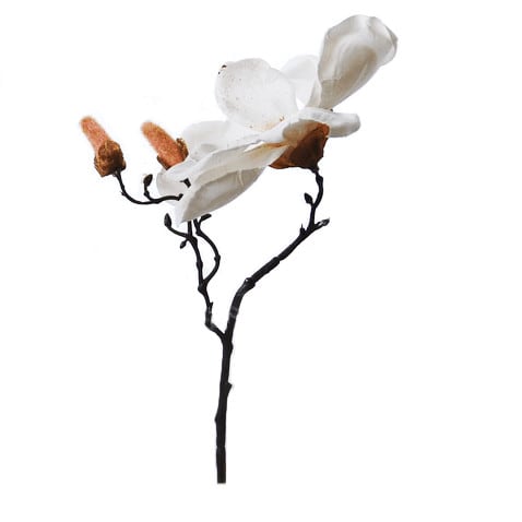 Flaowerdutchess short artificial white magnolia 1