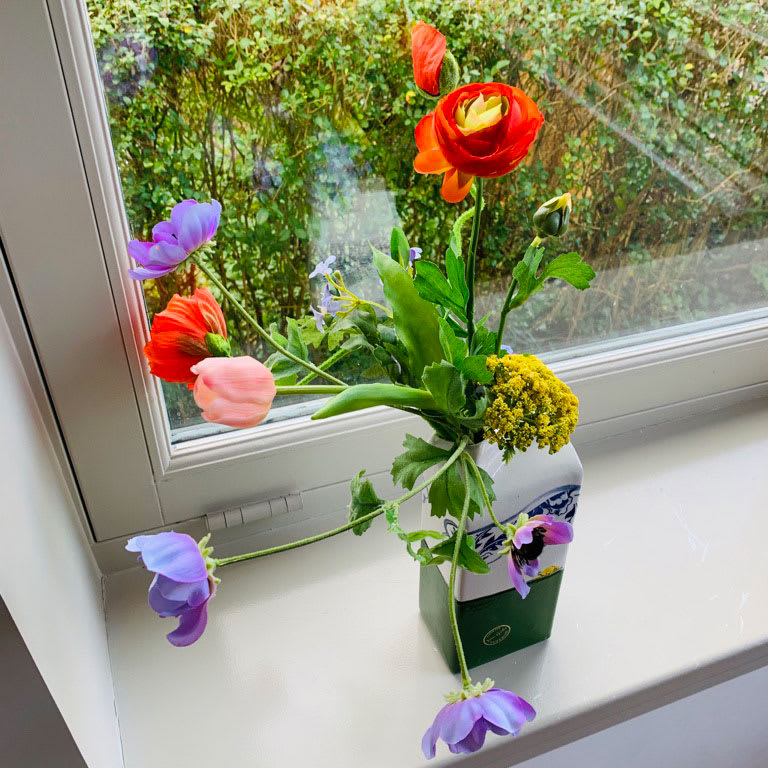 Dutdille ranonkel tulp klaproos anemone