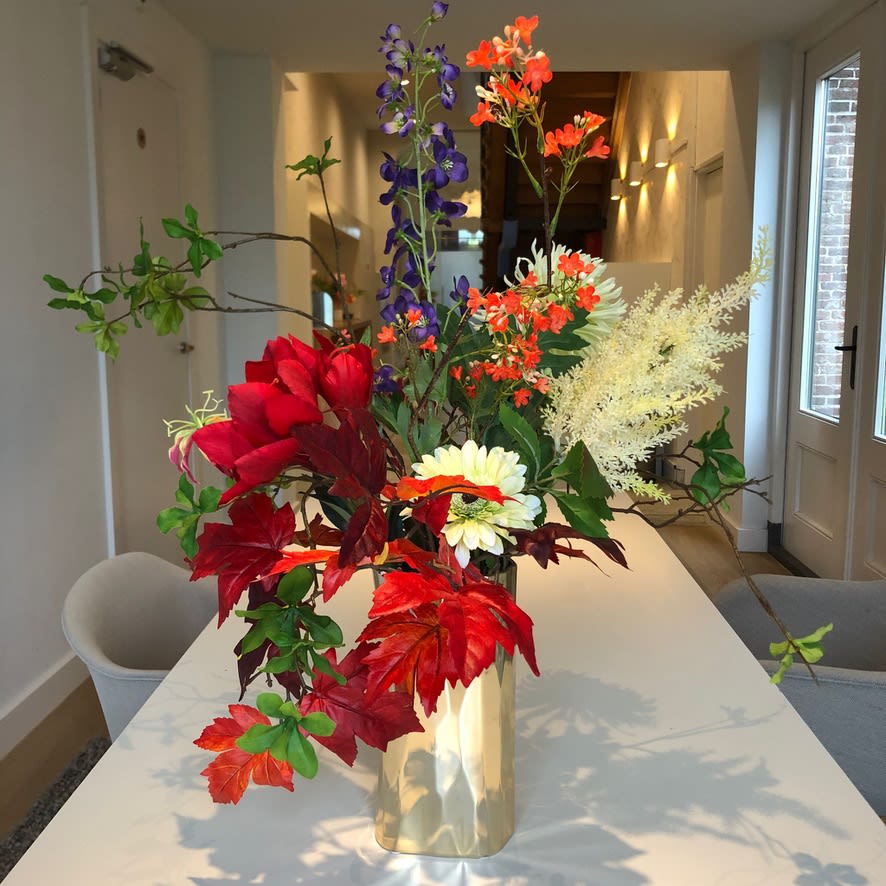 Amaryllis | 30 cm | rood | real-touch - Afbeelding 2