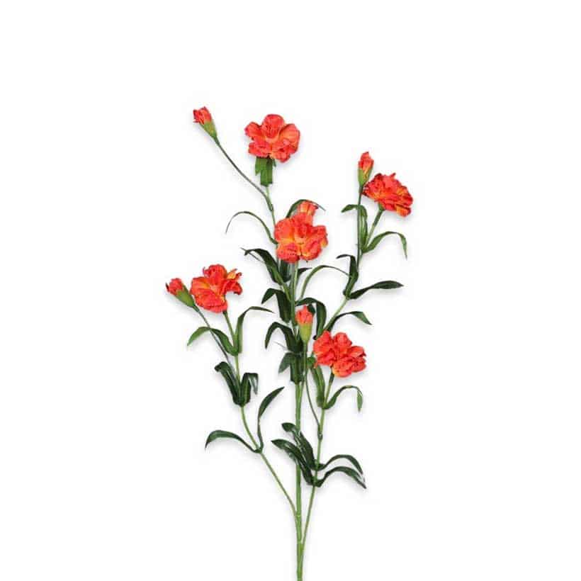 Flowerdutchess kunstbloemen Anjers 70cm oranje