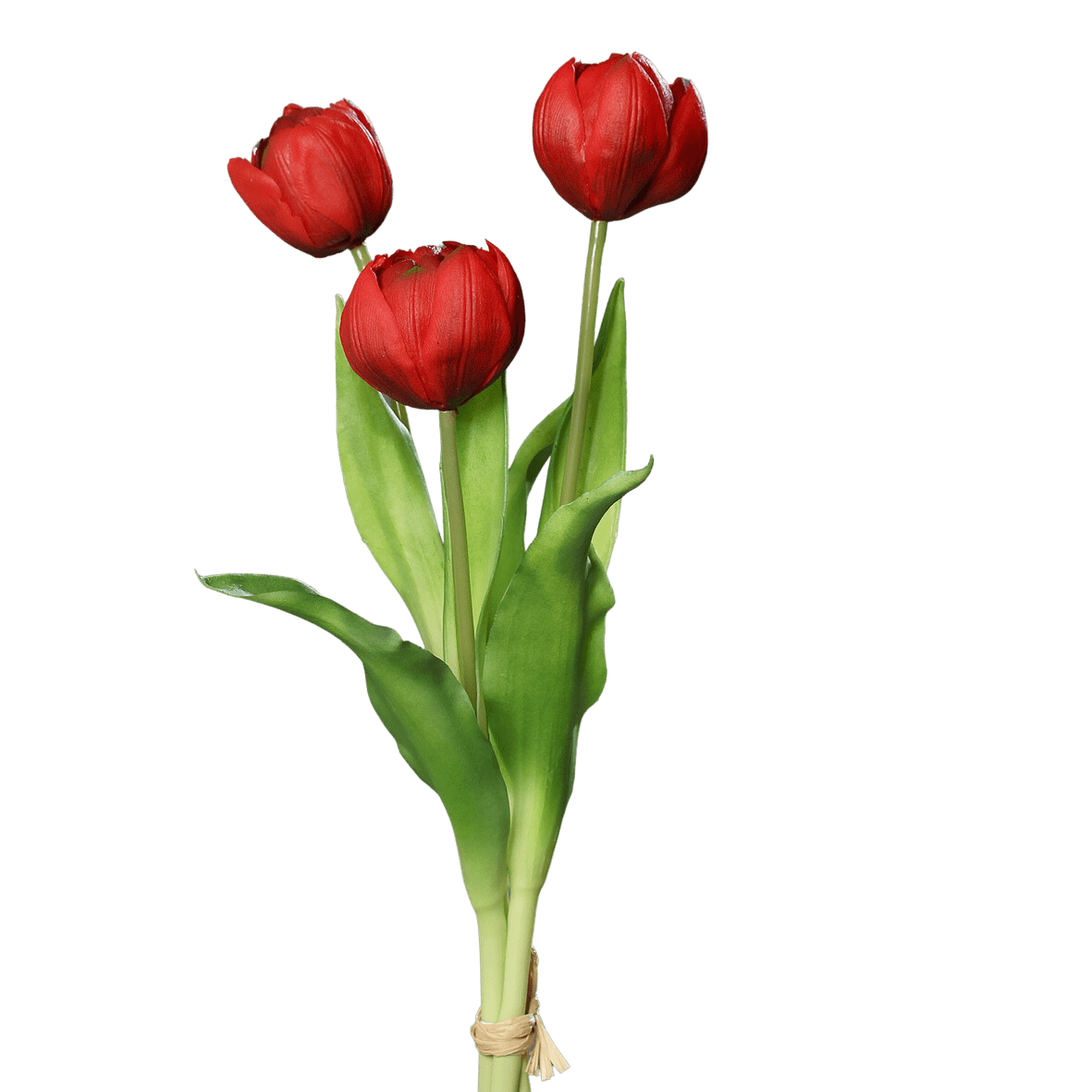 Flowerdutchess kunst tulp bloem pioentulp 39cm rood Bewerkt