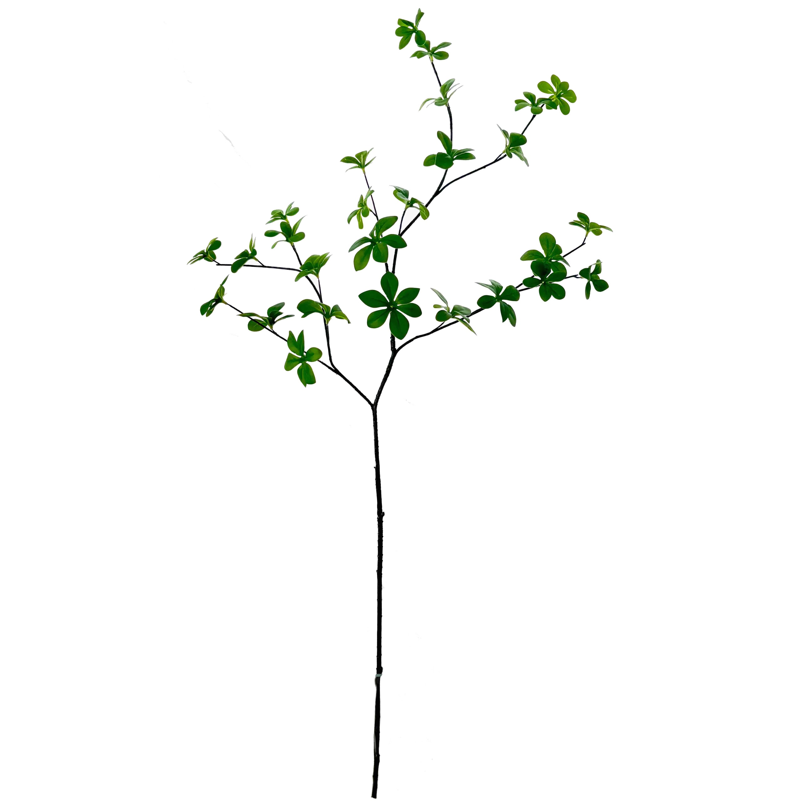 Ipomoea kunsttak met hartvormige groene bladeren 104 cm FlowerDutchess natuurgetrouwe zijdentak