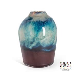 FlowerDutchess Fidrio vase Sorobon H.28 D.20 Moonlight