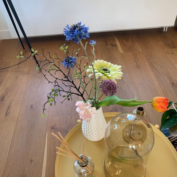 FlowerDutchess anjer korenbloem tulp gerbera alium takje