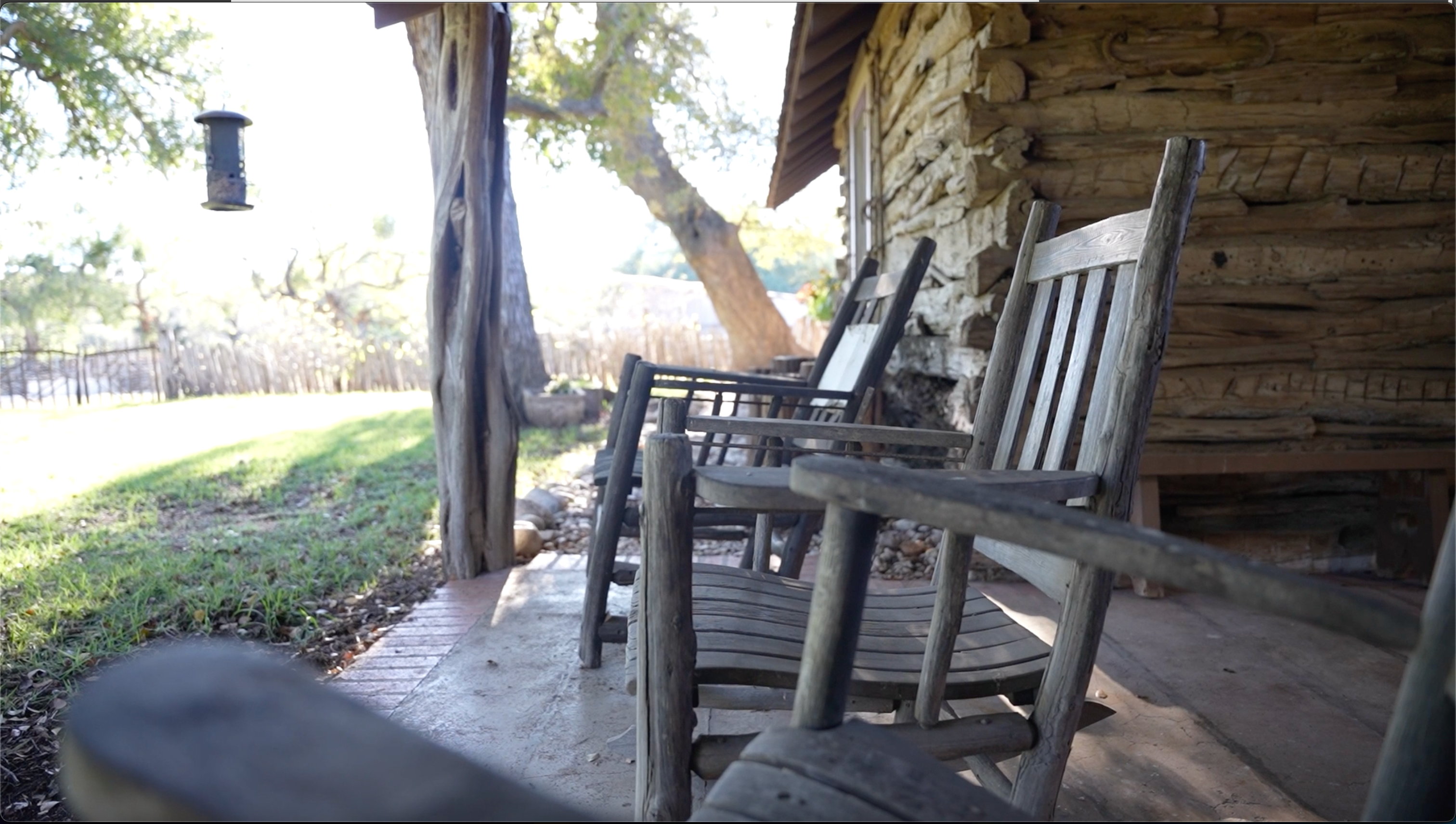 Beautiful porch at Annandale Ranch Retreat