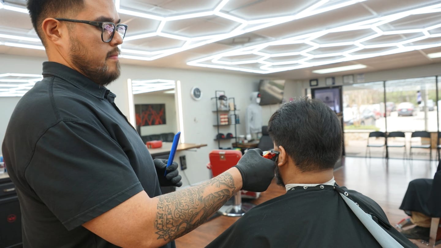 Best fade haircut near College Station TX