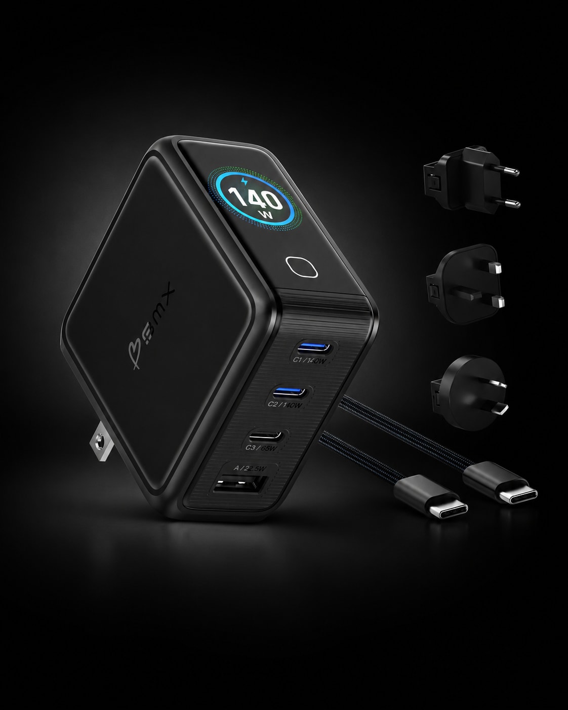 GaNsta LCD charger