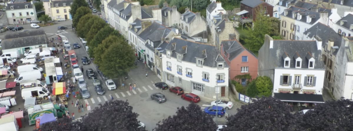 Vue aérienne TY-CO Douarnenez