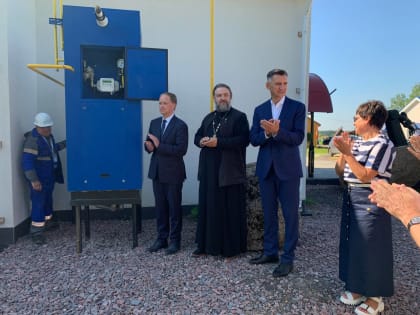 Храм в Пудости подключили к газу