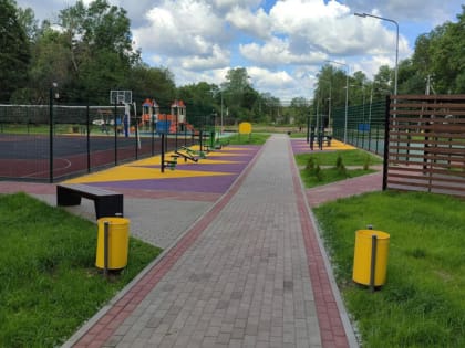 В Торфяном - новая благоустроенная площадка