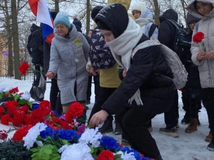 В Тайцах отметили День освобождения