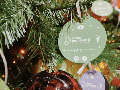 Президент России запускает акцию «Ёлка желаний»