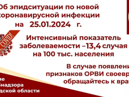 Показатель заболеваемости ковидом уменьшился в два раза