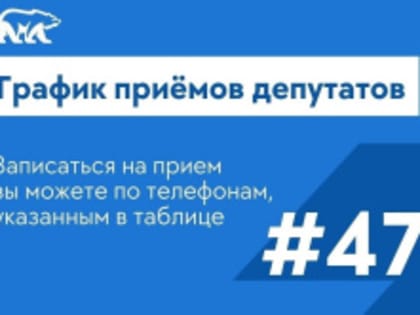 Прием граждан в марте в Общественной приёмной партии #ЕР