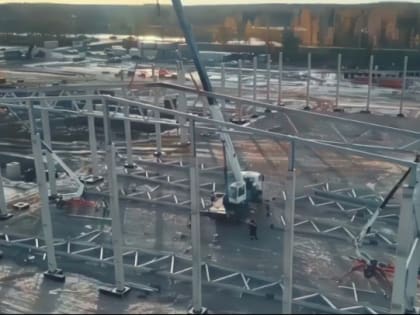 Под Кингисеппом полным ходом идёт строительство комплекса по переработке отходов