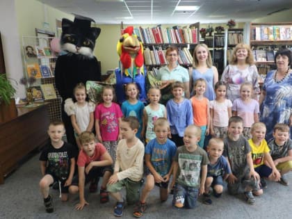 Весёлое лето в Сиверской детской библиотеке