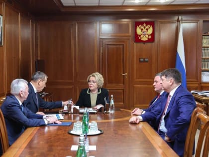 Председатель Совета Федерации высоко оценила темпы развития Ленинградской области