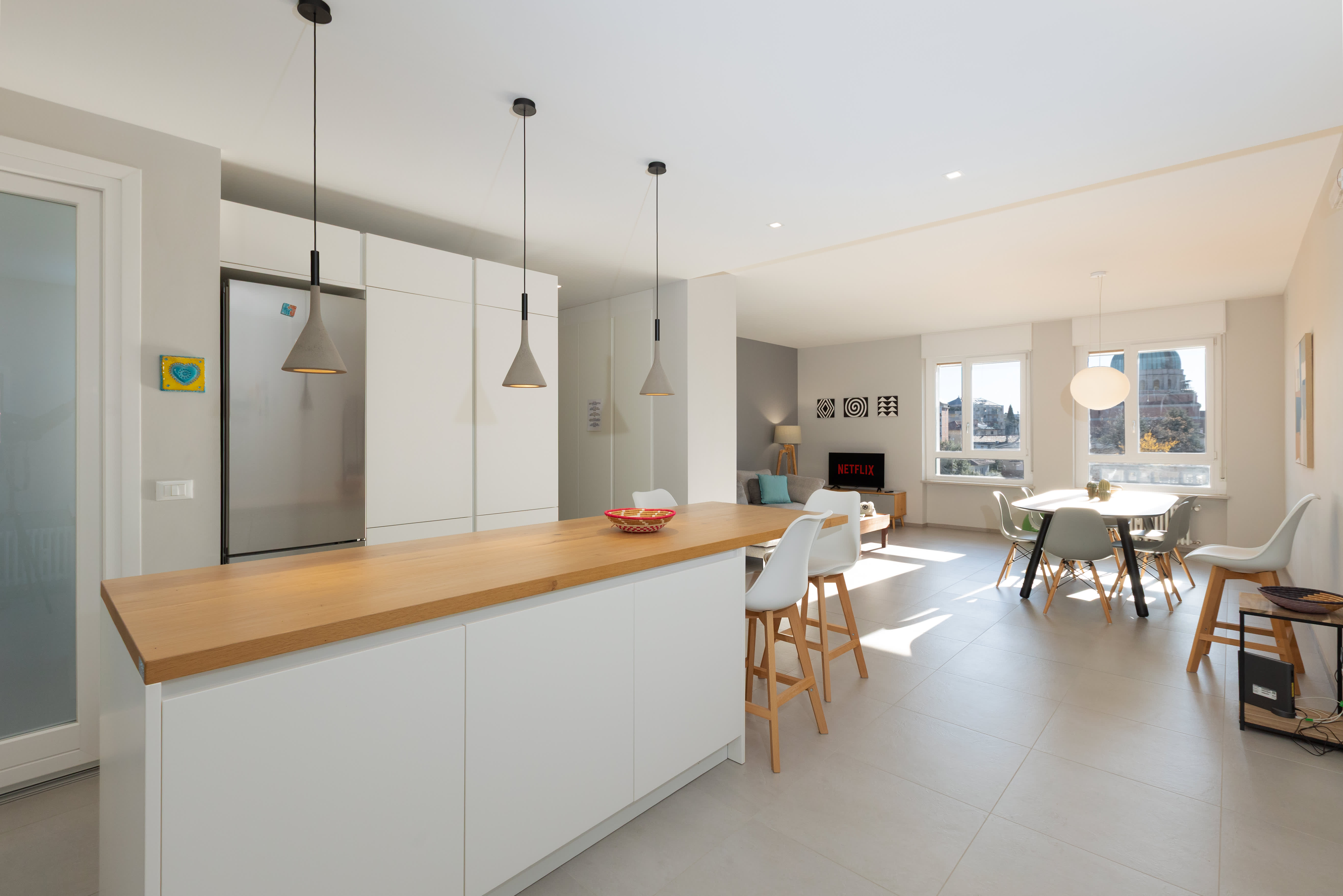 Luxury apartment interior
