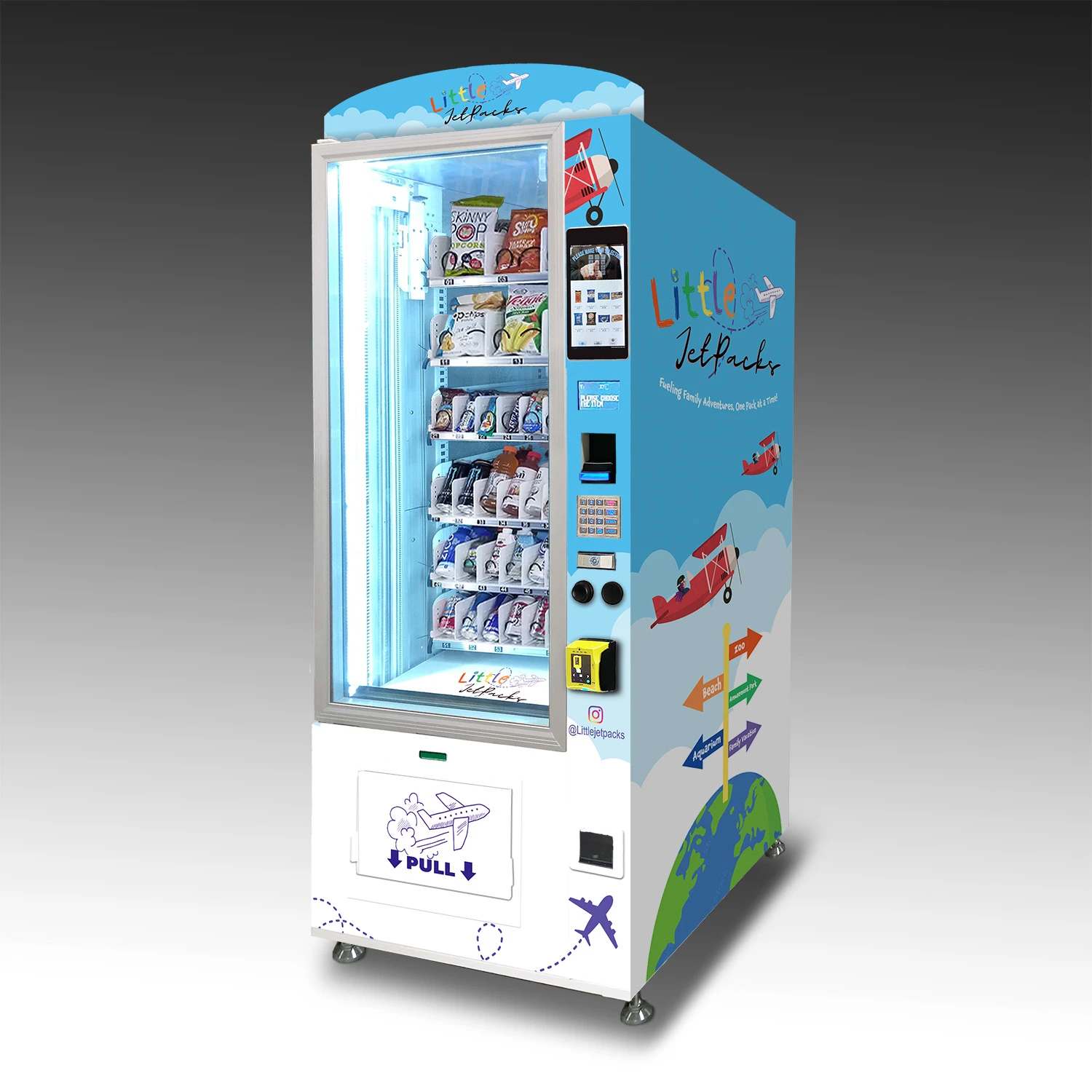 The OMNI Series vending machines