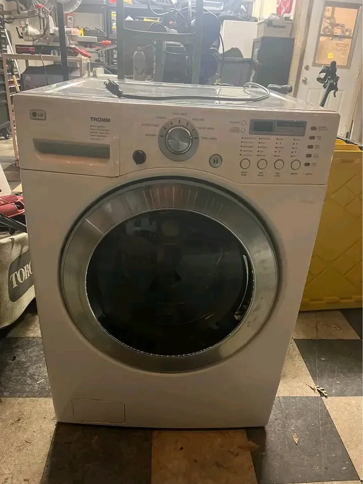 LG Tromm front load washing machine