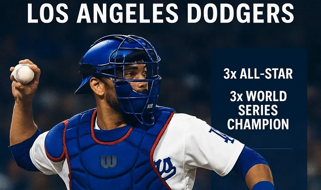 Will Smith and the Dodgers: a pillar behind the Plate — Copilot_20251102_131656