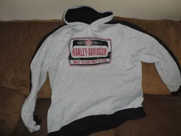 Harley Davidson sweatshirt, coat