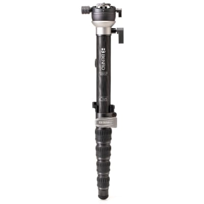 BENRO MSDPL46C SUPADUPA CARBON FIBER MONOPOD WITH LEVELING PAN HEAD (62")