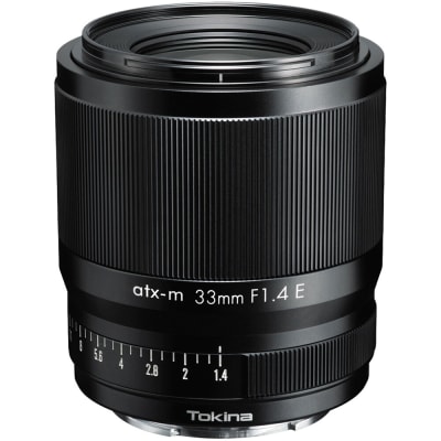 TOKINA ATX-M 33MM F/1.4 AF STANDARD PRIME LENS FOR SONY E-MOUNT MIRRORLESS CAMERAS (APS-C FORMAT)