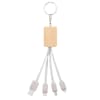 Bamboo Multi-Connector Keychain