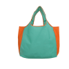 Customizable Dual-Color Foldable Tote