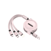 MacaroonFlex Retractable 3-in-1 Cable
