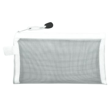 Mesh Zipper Pencil Pouch