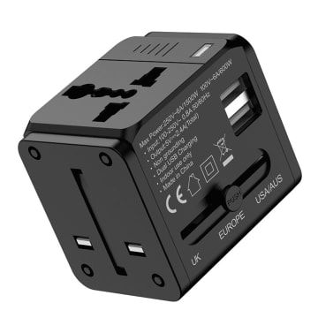 Customizable USB Travel Adapter