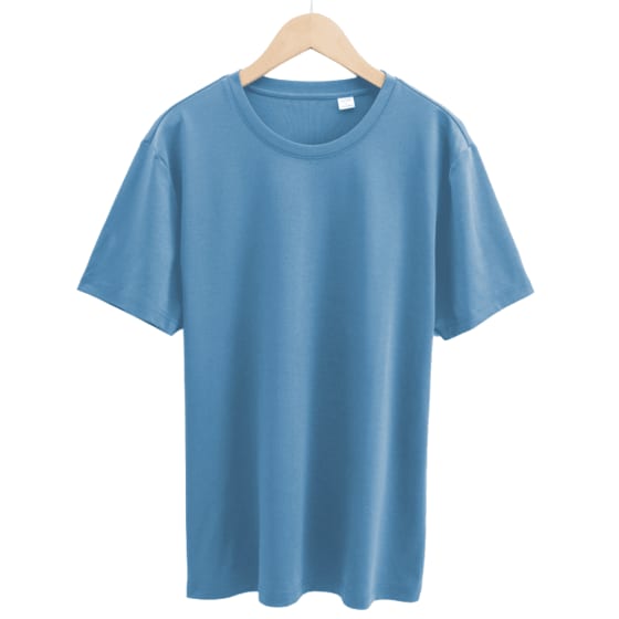 Silk-Sheen Luxury Cotton T-Shirt