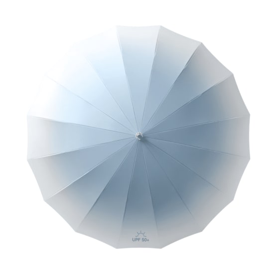 Gradient Rainbow Long Handle Umbrella