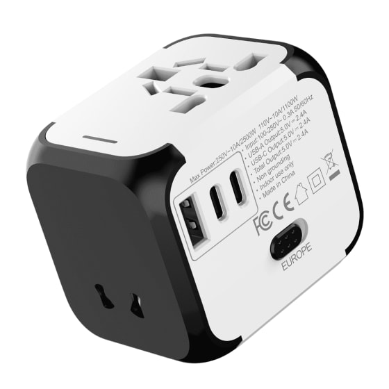 Customizable PowerConnect USB-C Travel Adapter