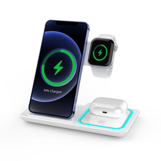 Popular Foldable 3-in-1 Wireless Charging Station