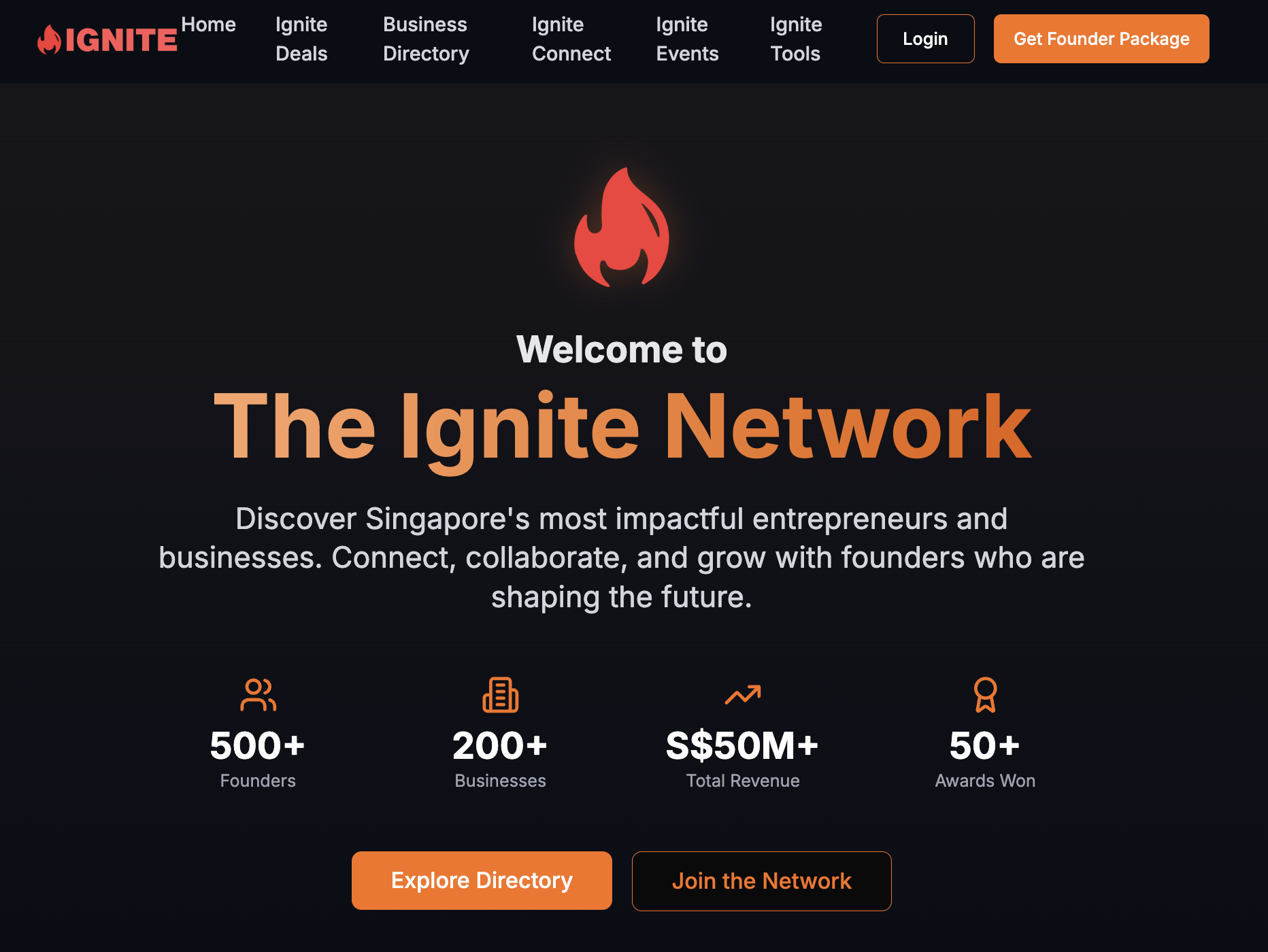 Ignite SG - Business Networking Platform